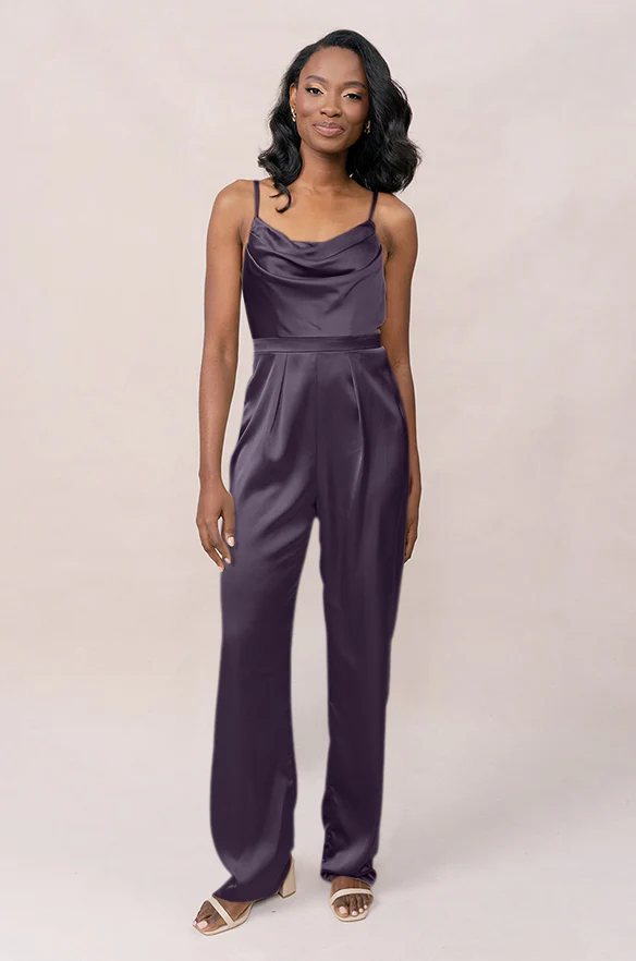 Parker Satin Jumpsuit | Made To Order - Image 69