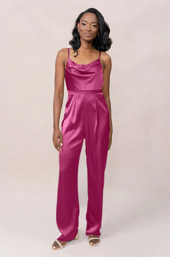 Parker Satin Jumpsuit | Made To Order - Image 73