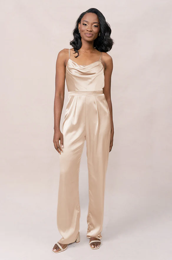 Parker Satin Jumpsuit | Made To Order - Image 75