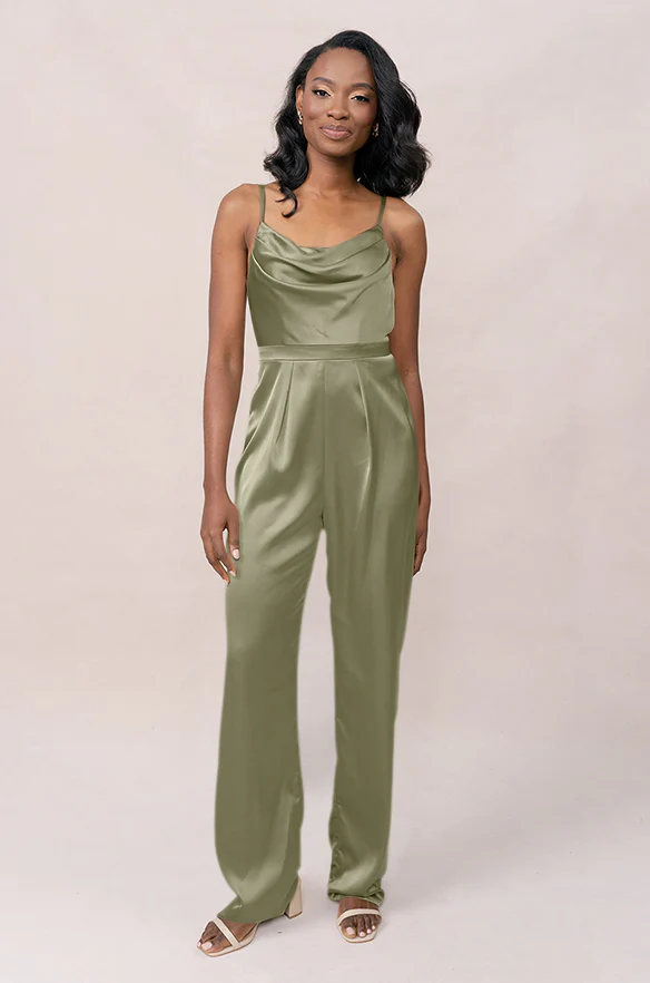 Parker Satin Jumpsuit | Made To Order - Image 85
