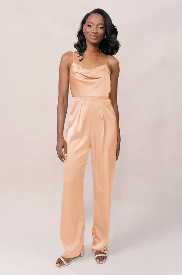 Parker Satin Jumpsuit | Made To Order - Image 87