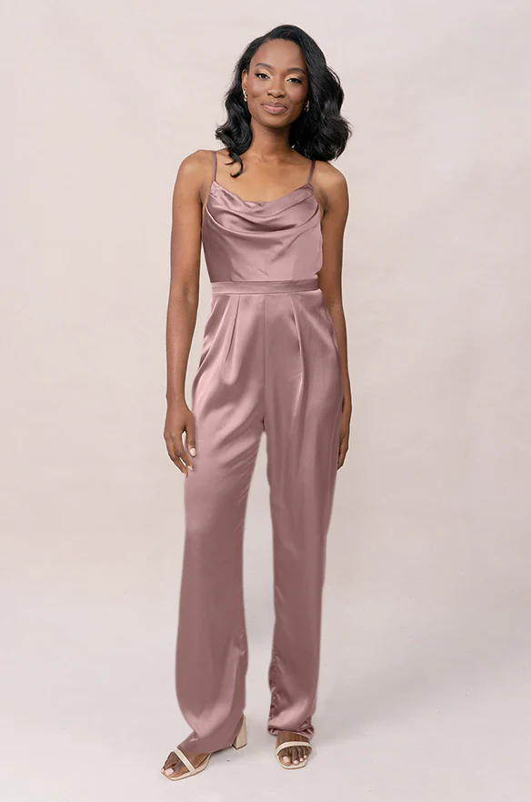 Parker Satin Jumpsuit | Made To Order - Image 91