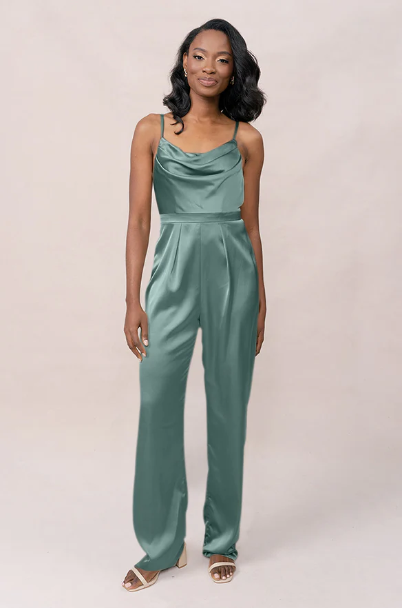 Parker Satin Jumpsuit | Made To Order - Image 92