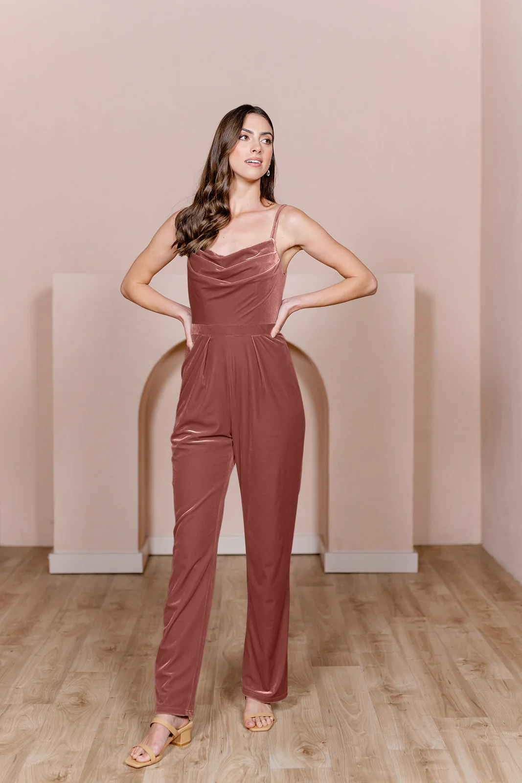Parker Velvet Jumpsuit | Made To Order - Image 12