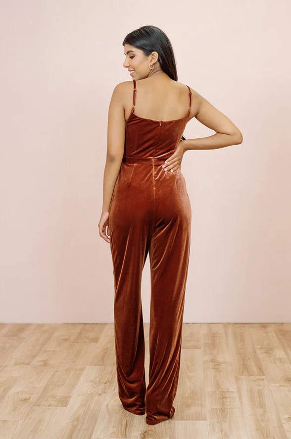 Parker Velvet Jumpsuit | Made To Order - Image 3