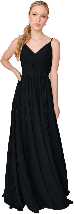 Penelope Chiffon Dress | Made To Order - Image 100