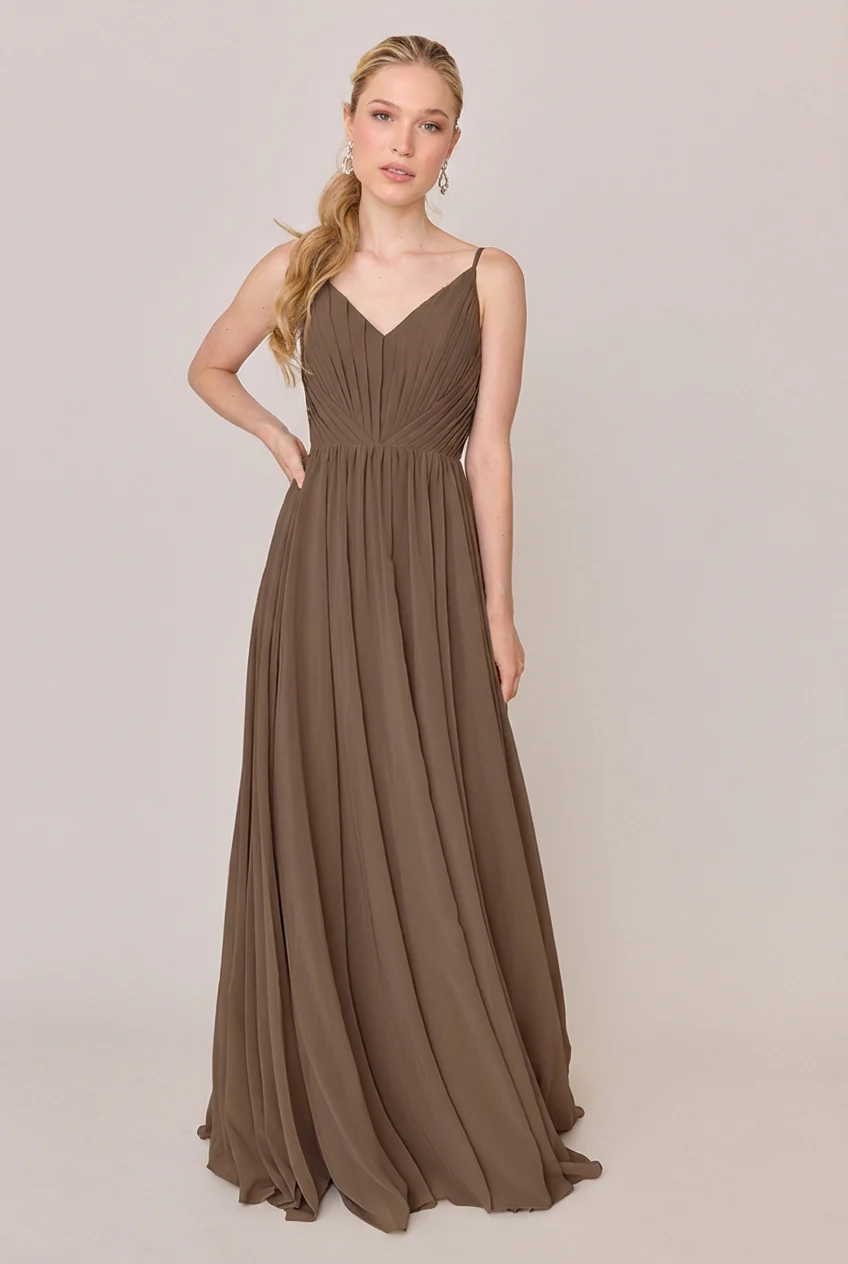 Penelope Chiffon Dress | Made To Order - Image 156