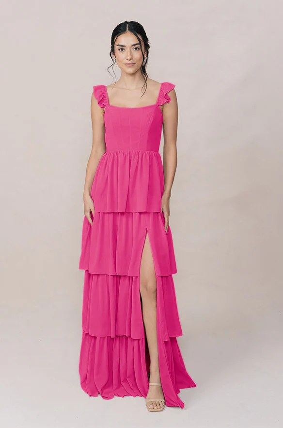 Poppy Chiffon Dress | Made To Order - Image 110