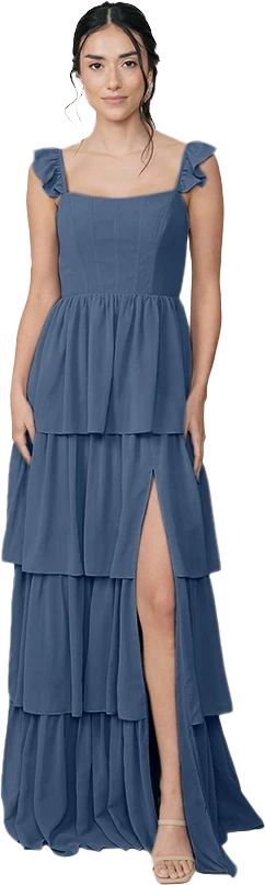 Poppy Chiffon Dress | Made To Order - Image 124