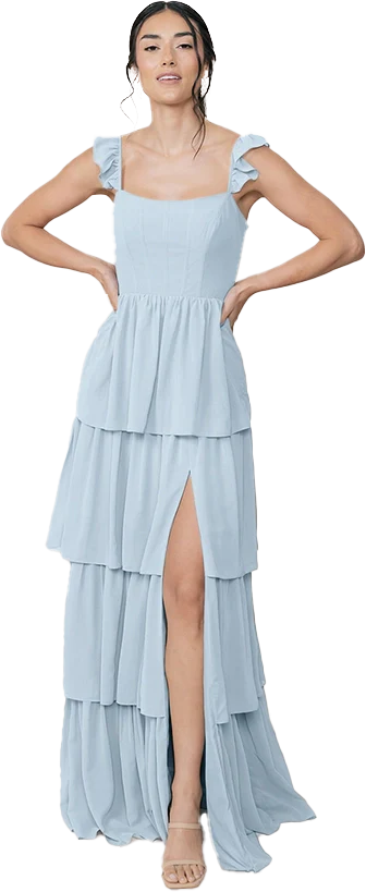 Poppy Chiffon Dress | Made To Order - Image 132