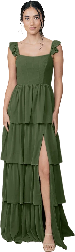Poppy Chiffon Dress | Made To Order - Image 138