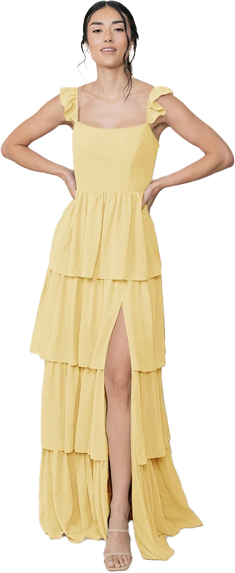 Poppy Chiffon Dress | Made To Order - Image 155