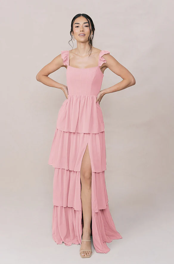 Poppy Chiffon Dress | Made To Order - Image 25