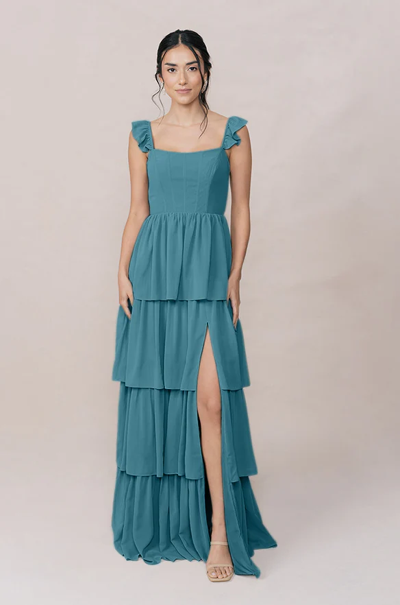 Poppy Chiffon Dress | Made To Order - Image 39
