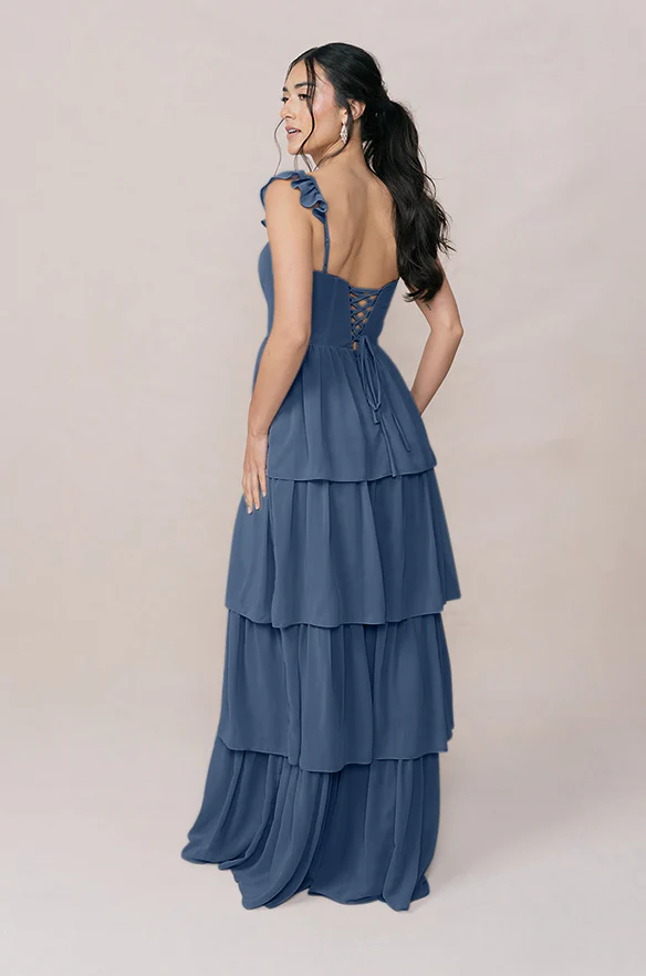 Poppy Chiffon Dress | Made To Order - Image 46