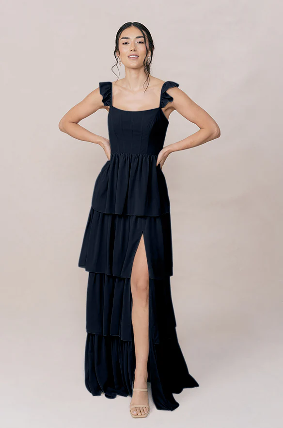 Poppy Chiffon Dress | Made To Order - Image 69