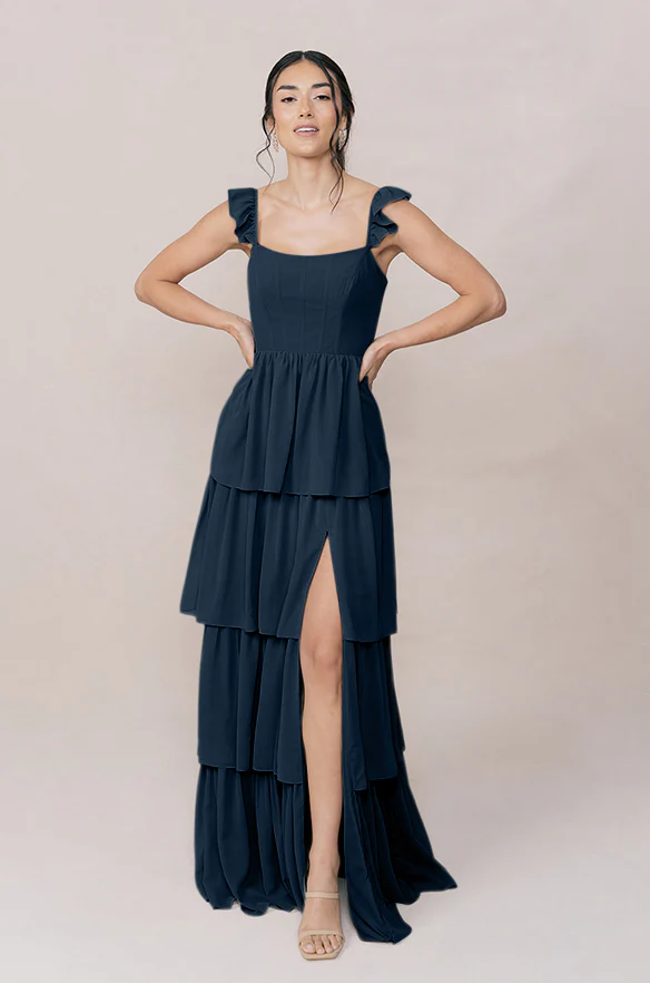 Poppy Chiffon Dress | Made To Order - Image 79