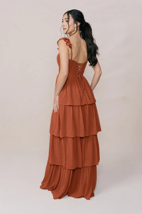 Poppy Chiffon Dress | Made To Order - Image 90