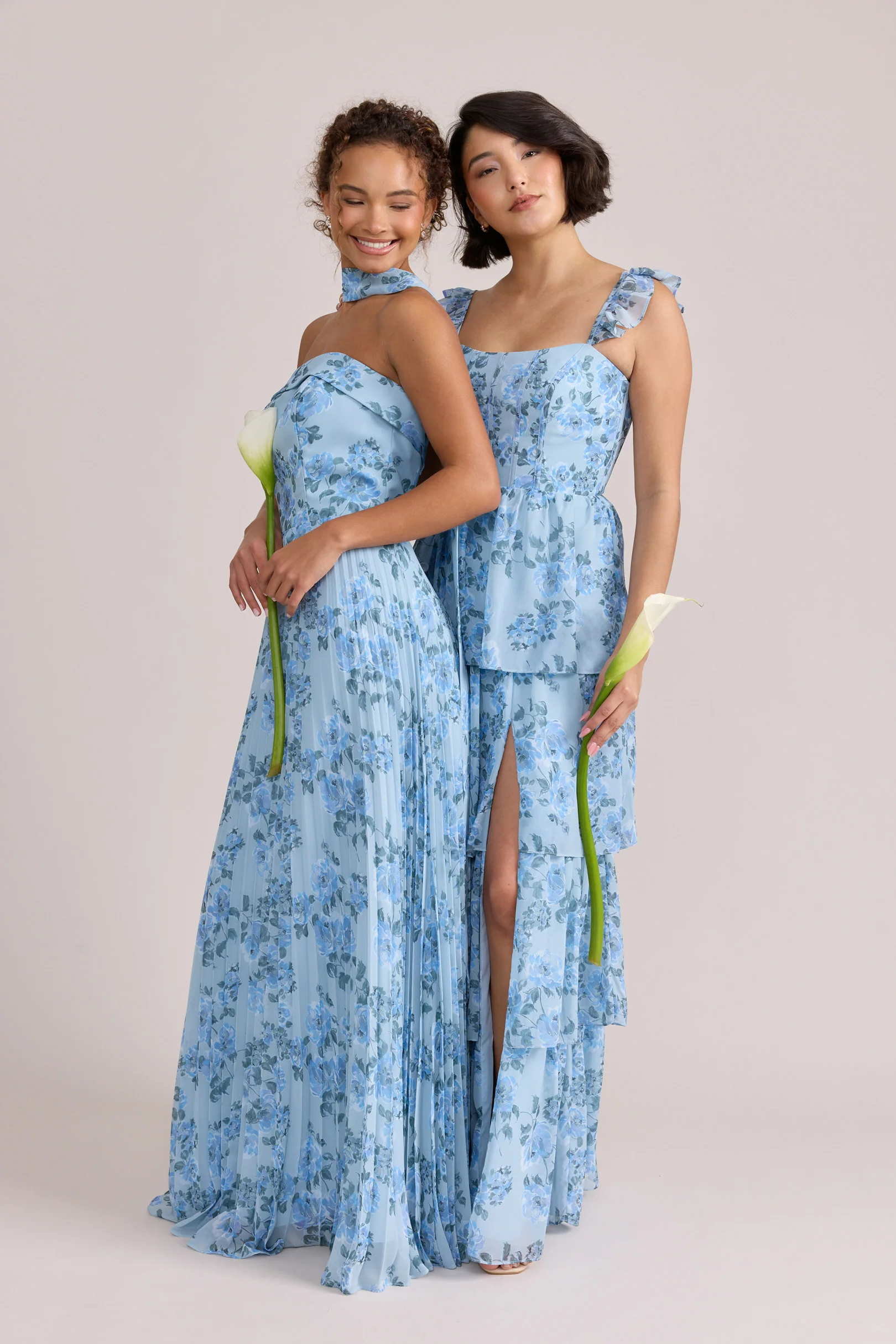 Poppy Chiffon Floral Print Dress | Made To Order - Image 100