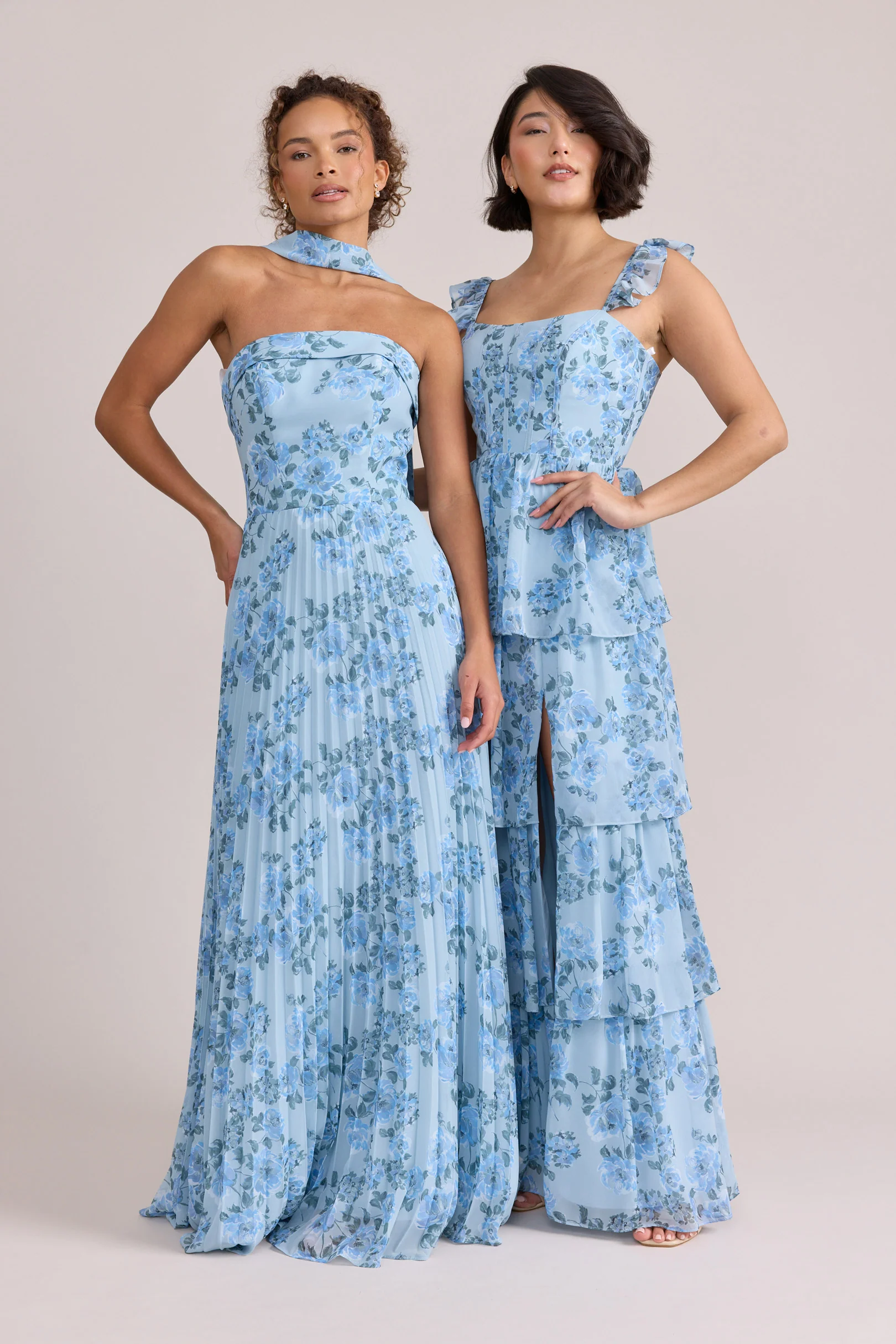 Poppy Chiffon Floral Print Dress | Made To Order - Image 5