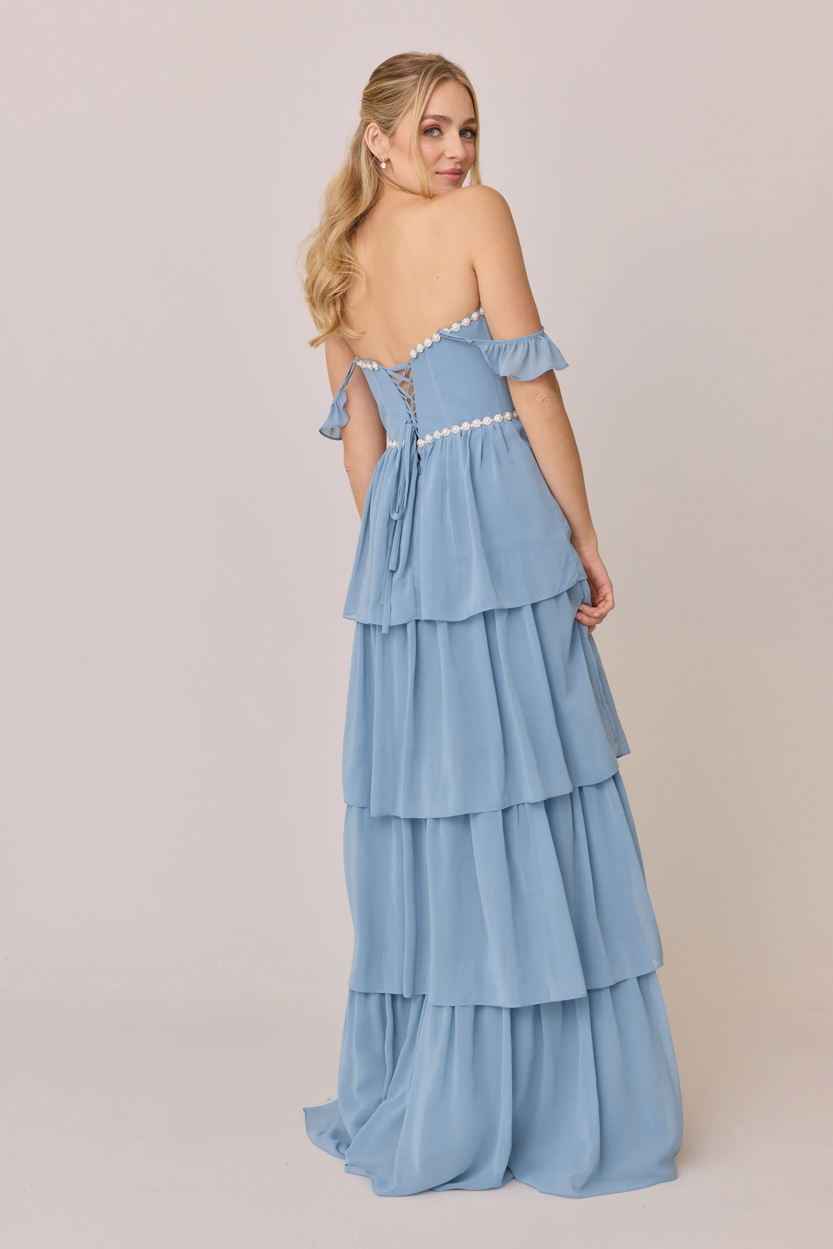Poppy Luxe Chiffon Dress | Made To Order - Image 10