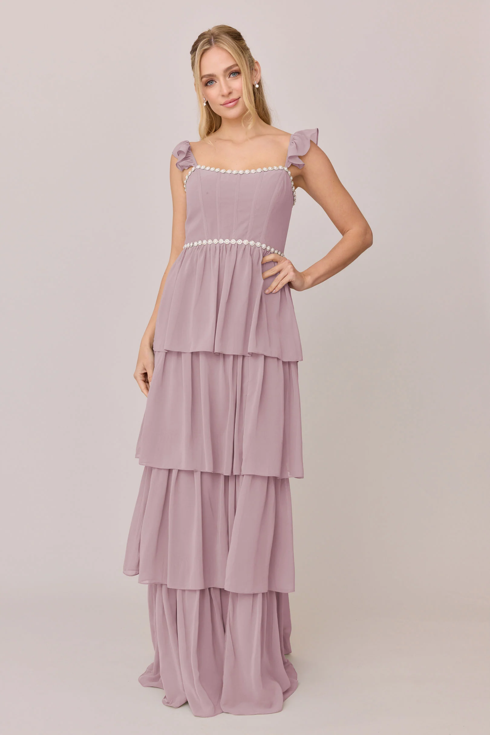 Poppy Luxe Chiffon Dress | Made To Order - Image 108