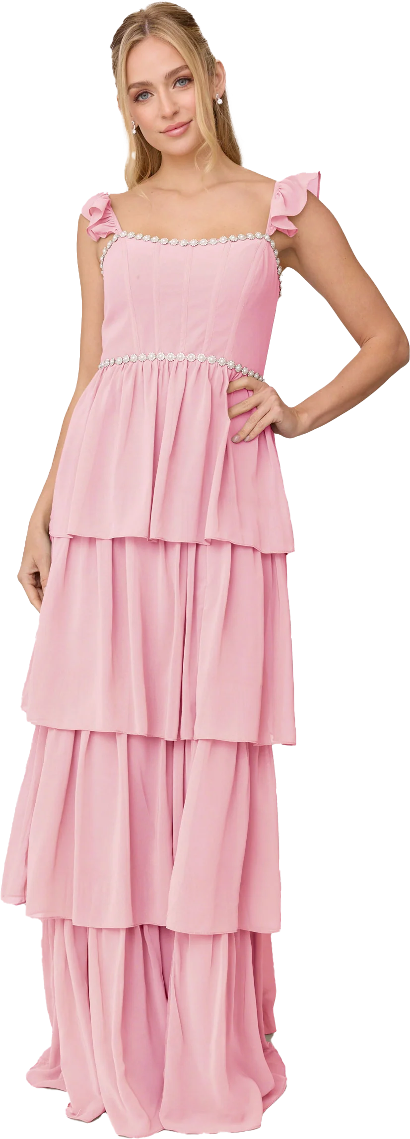 Poppy Luxe Chiffon Dress | Made To Order - Image 117
