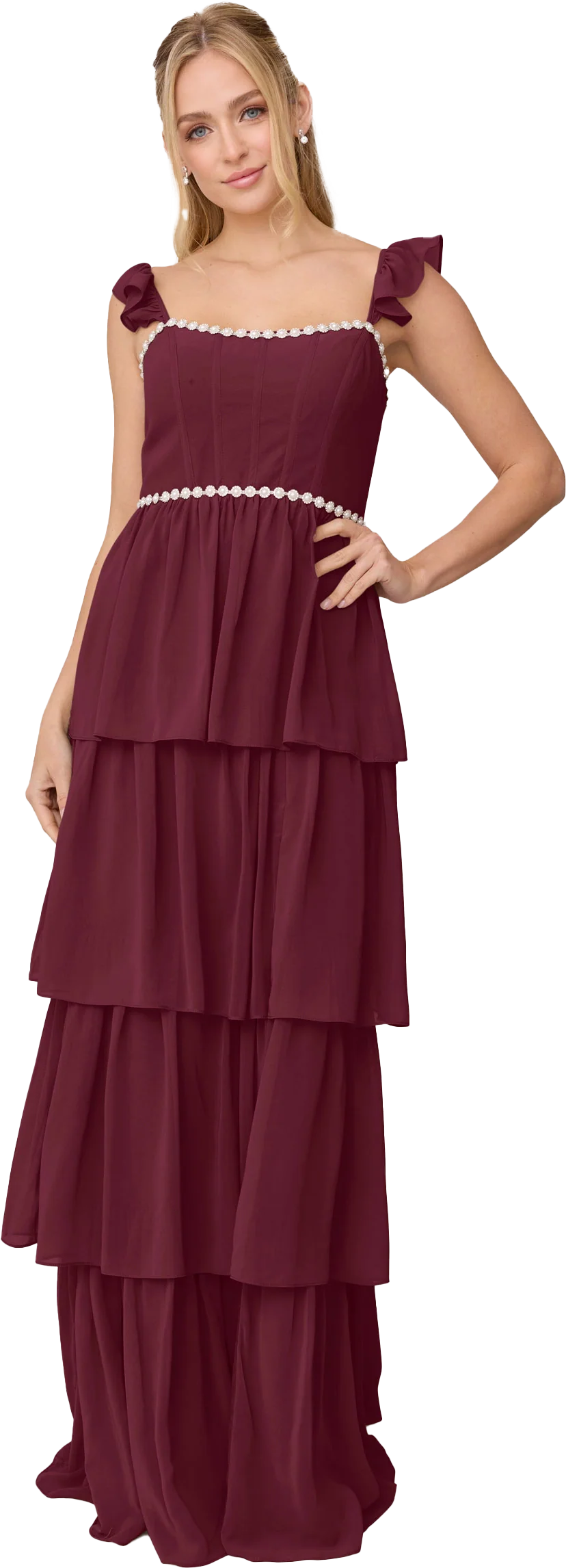 Poppy Luxe Chiffon Dress | Made To Order - Image 118