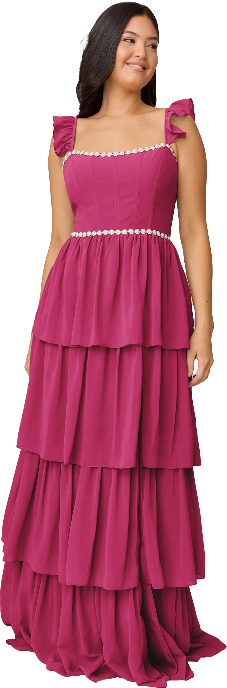 Poppy Luxe Chiffon Dress | Made To Order - Image 129