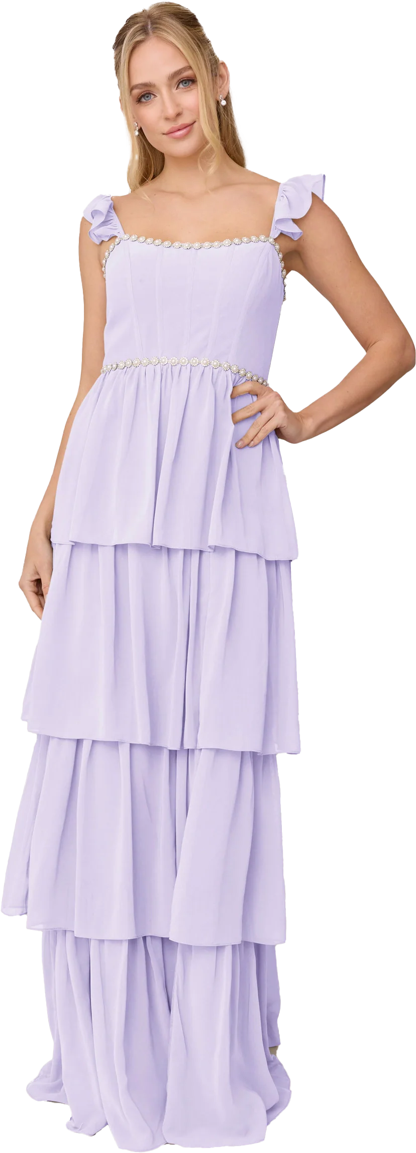 Poppy Luxe Chiffon Dress | Made To Order - Image 132