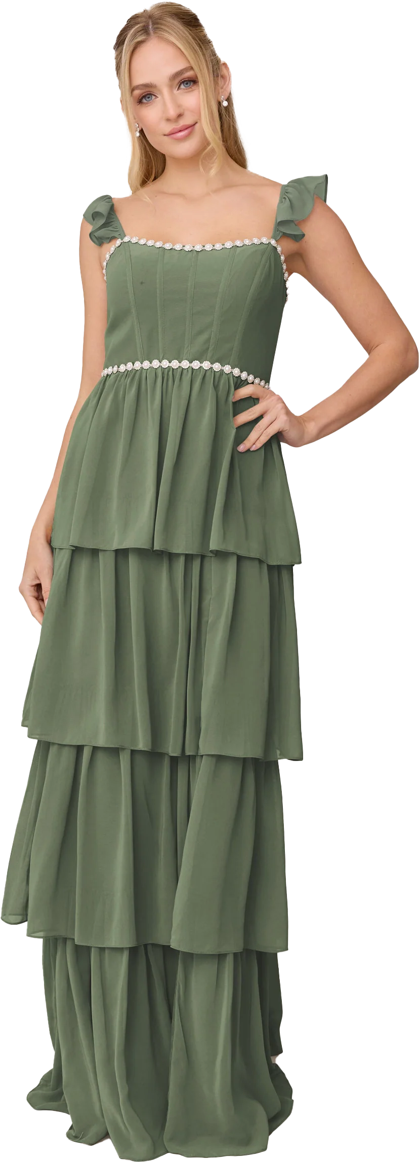 Poppy Luxe Chiffon Dress | Made To Order - Image 136