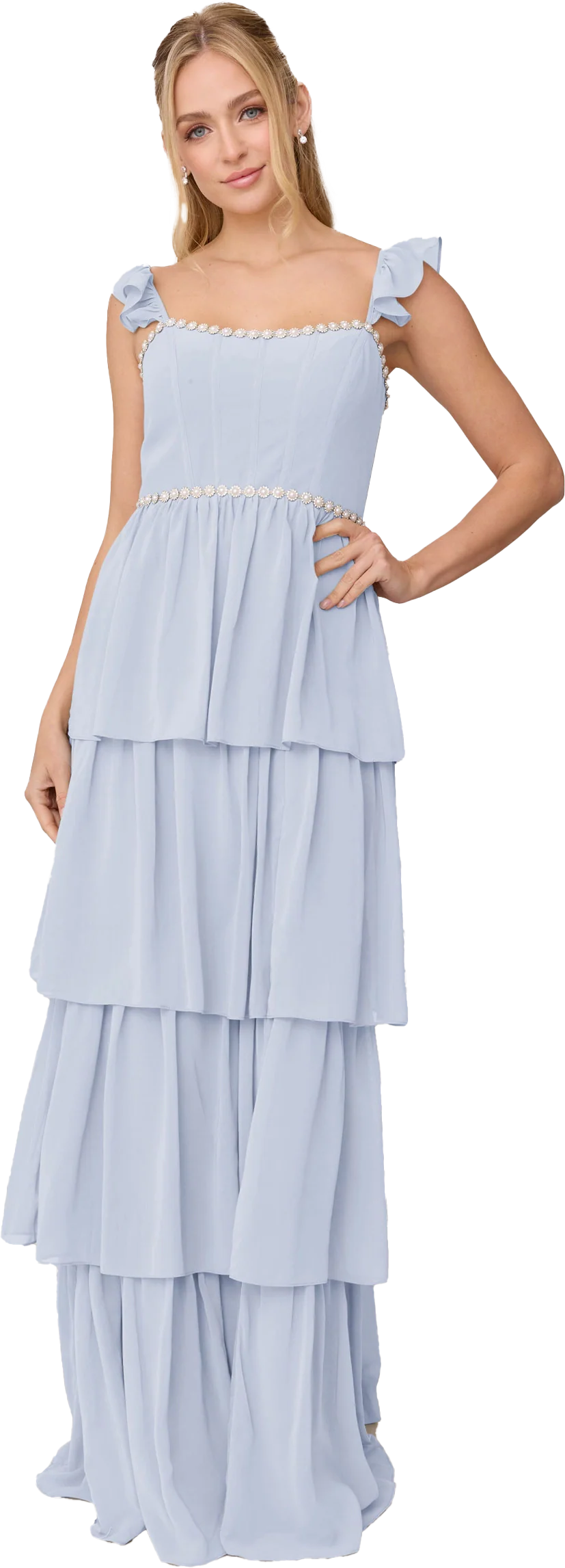 Poppy Luxe Chiffon Dress | Made To Order - Image 138