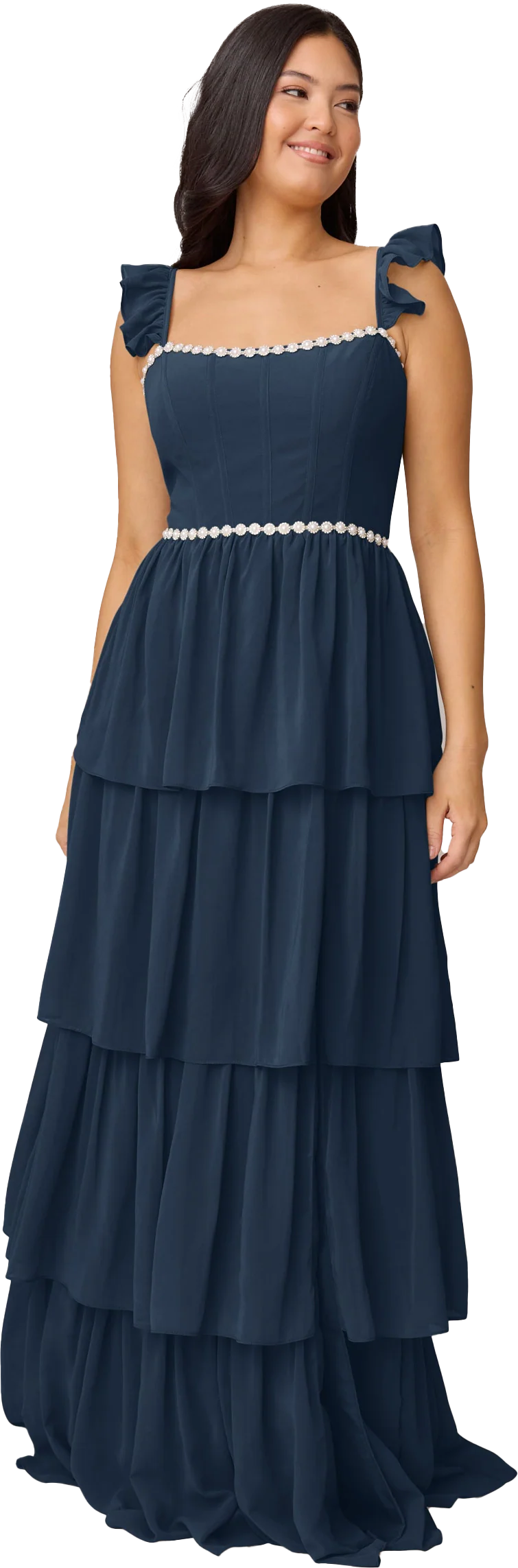 Poppy Luxe Chiffon Dress | Made To Order - Image 140