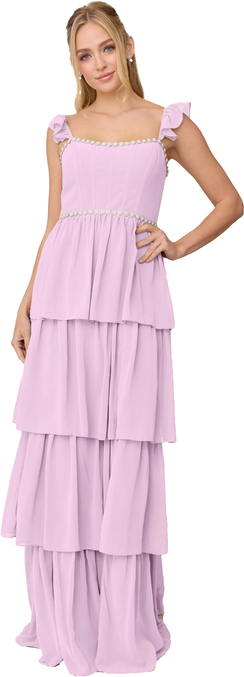 Poppy Luxe Chiffon Dress | Made To Order - Image 142