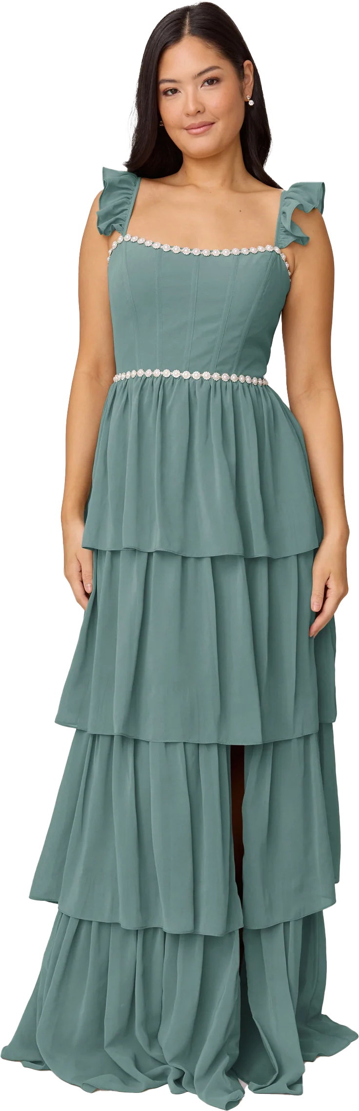Poppy Luxe Chiffon Dress | Made To Order - Image 143