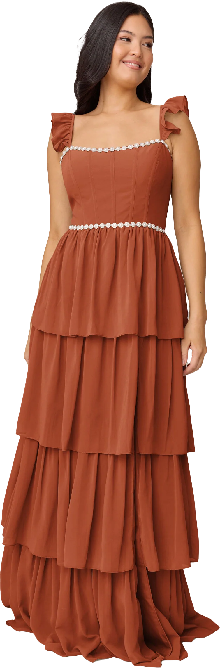 Poppy Luxe Chiffon Dress | Made To Order - Image 146
