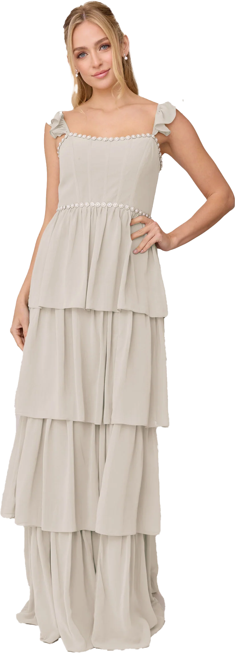 Poppy Luxe Chiffon Dress | Made To Order - Image 148