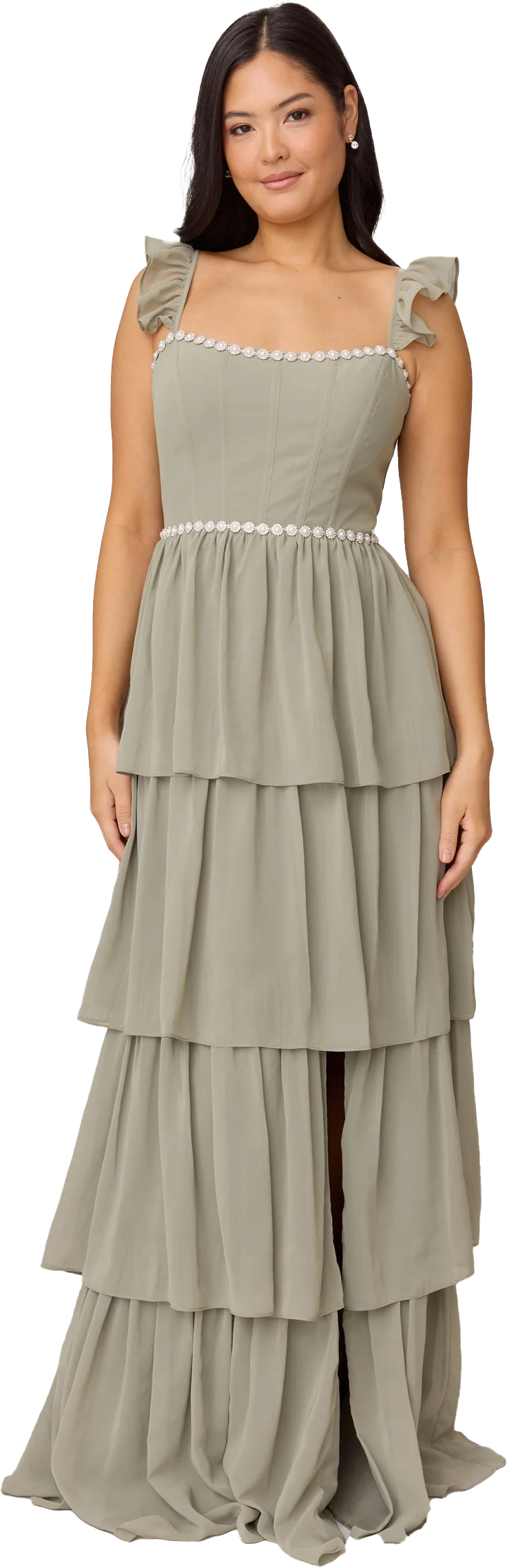 Poppy Luxe Chiffon Dress | Made To Order - Image 149