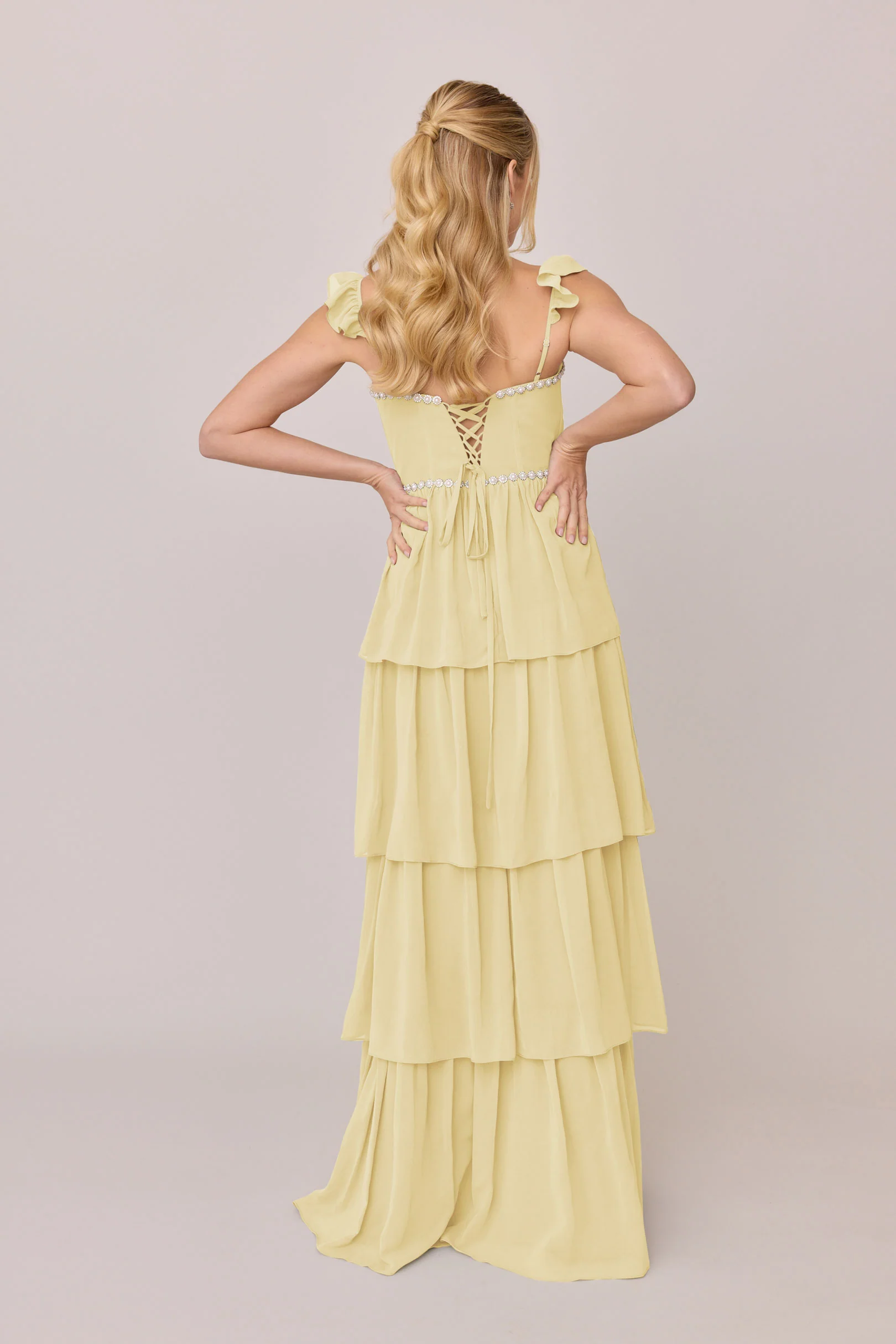Poppy Luxe Chiffon Dress | Made To Order - Image 15