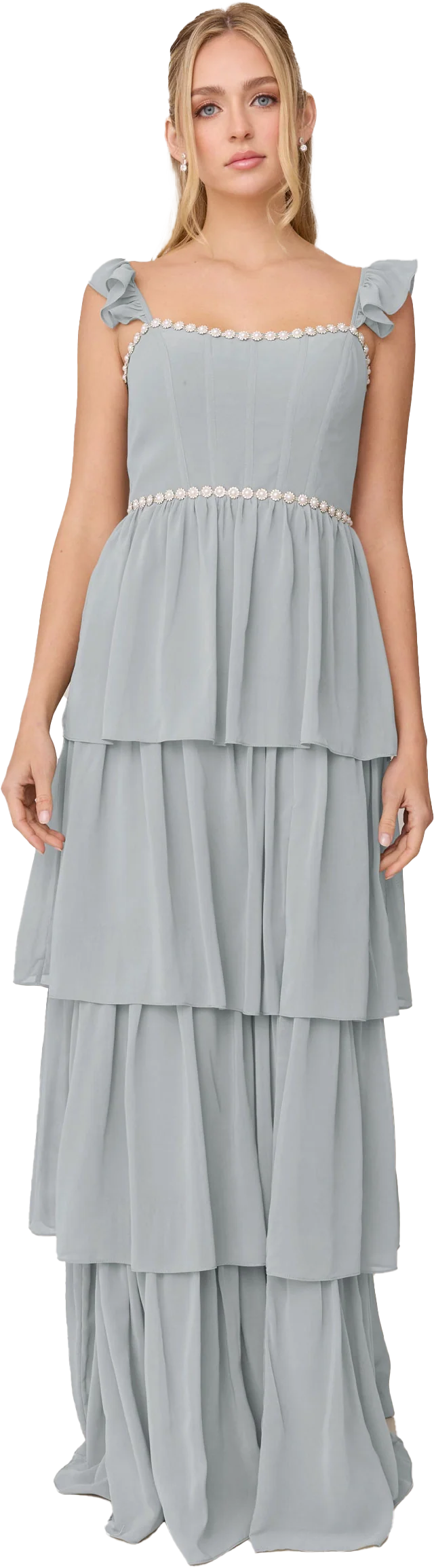 Poppy Luxe Chiffon Dress | Made To Order - Image 150