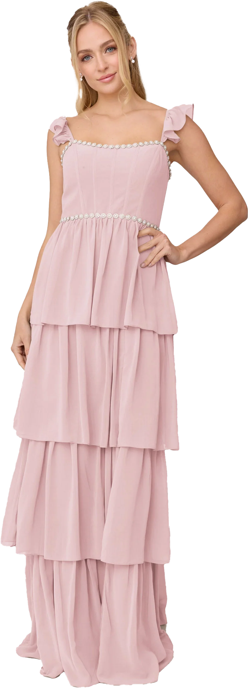 Poppy Luxe Chiffon Dress | Made To Order - Image 155