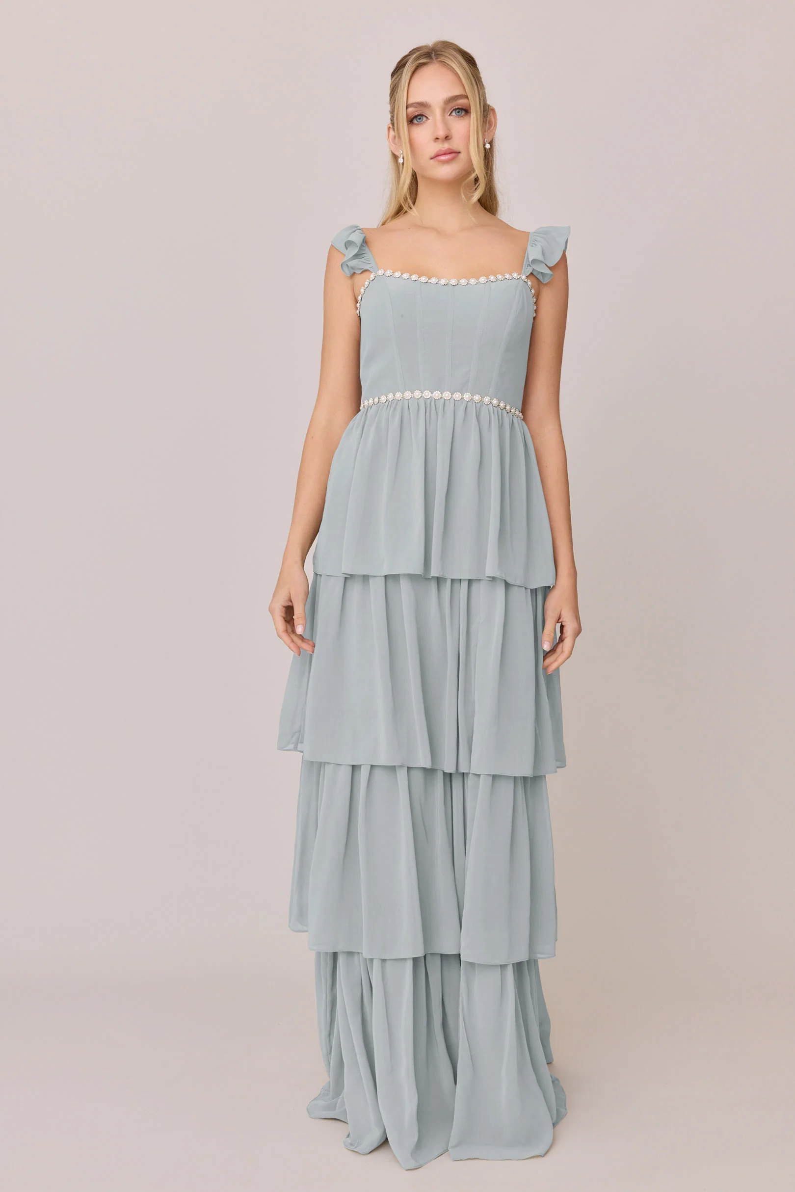 Poppy Luxe Chiffon Dress | Made To Order - Image 16