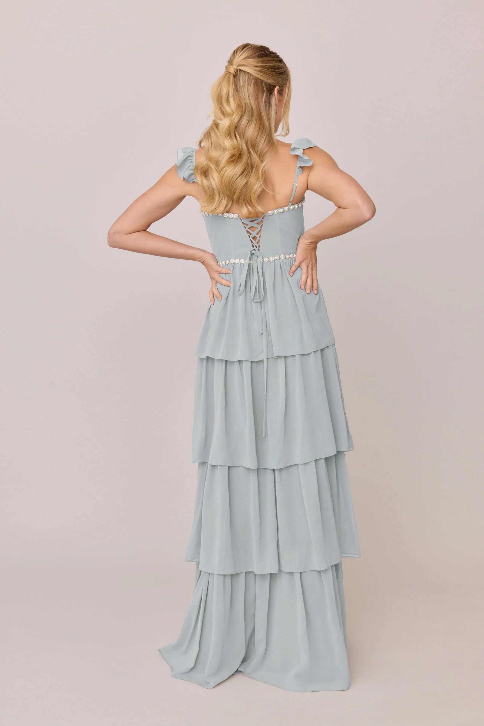 Poppy Luxe Chiffon Dress | Made To Order - Image 17