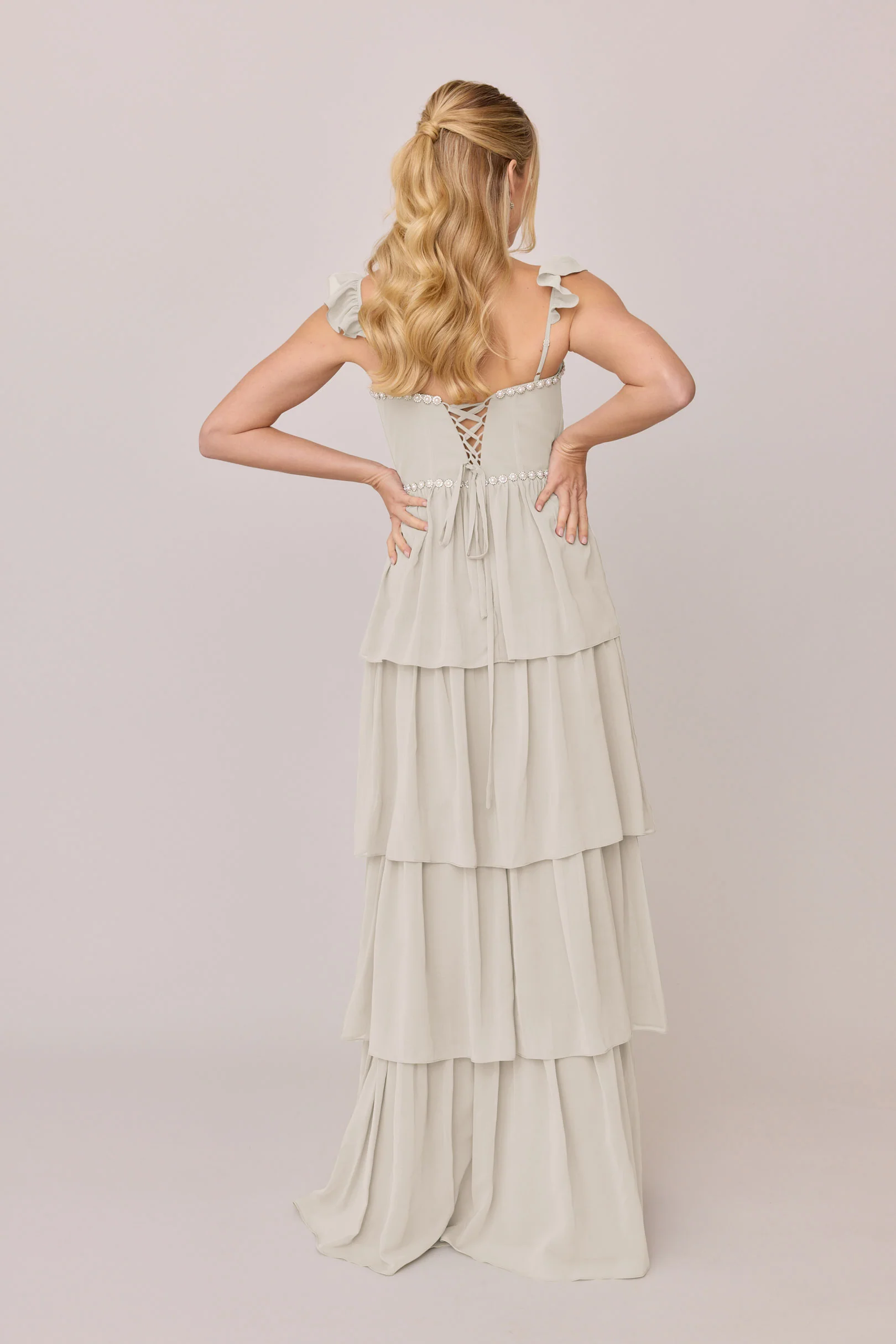 Poppy Luxe Chiffon Dress | Made To Order - Image 25