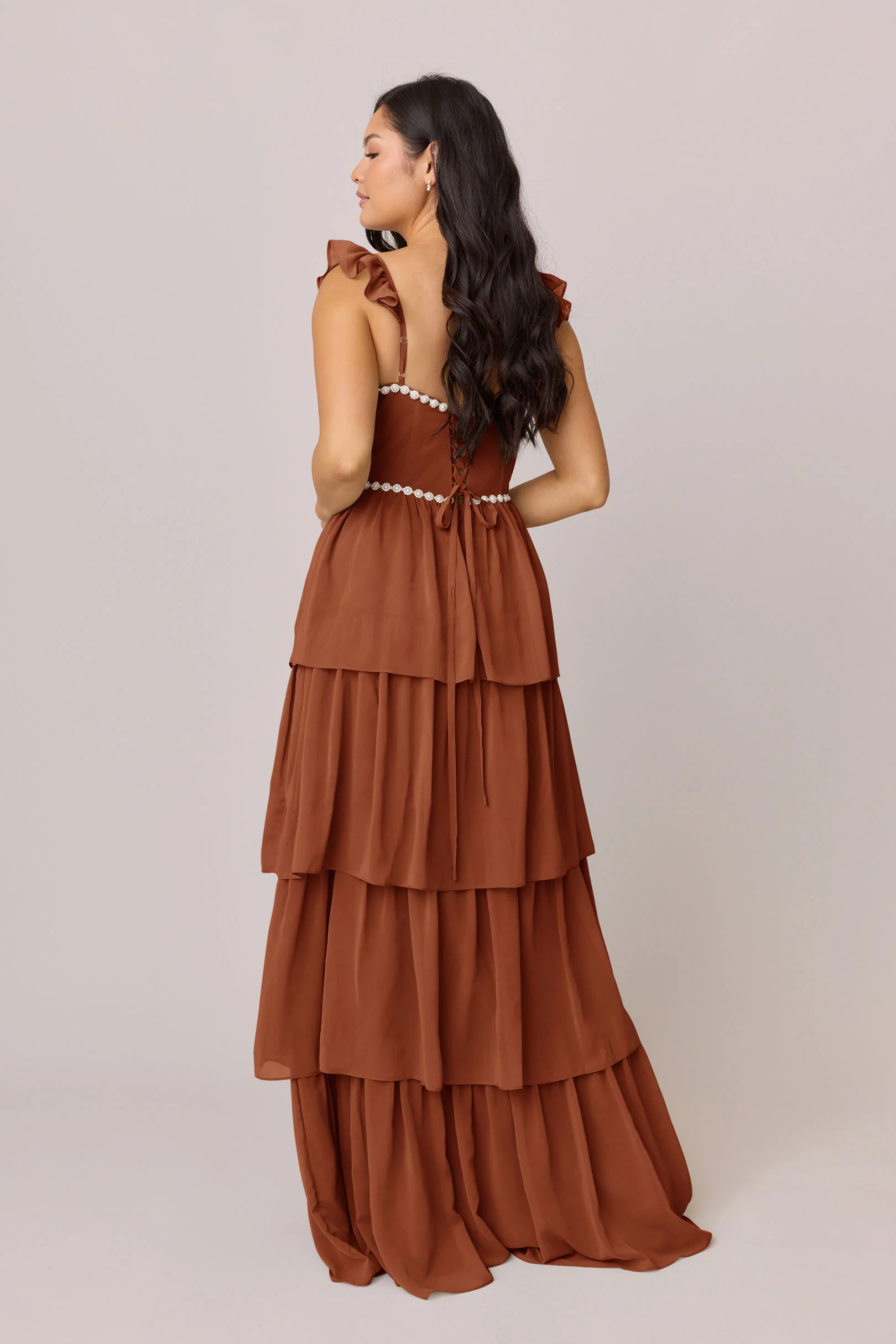 Poppy Luxe Chiffon Dress | Made To Order - Image 26