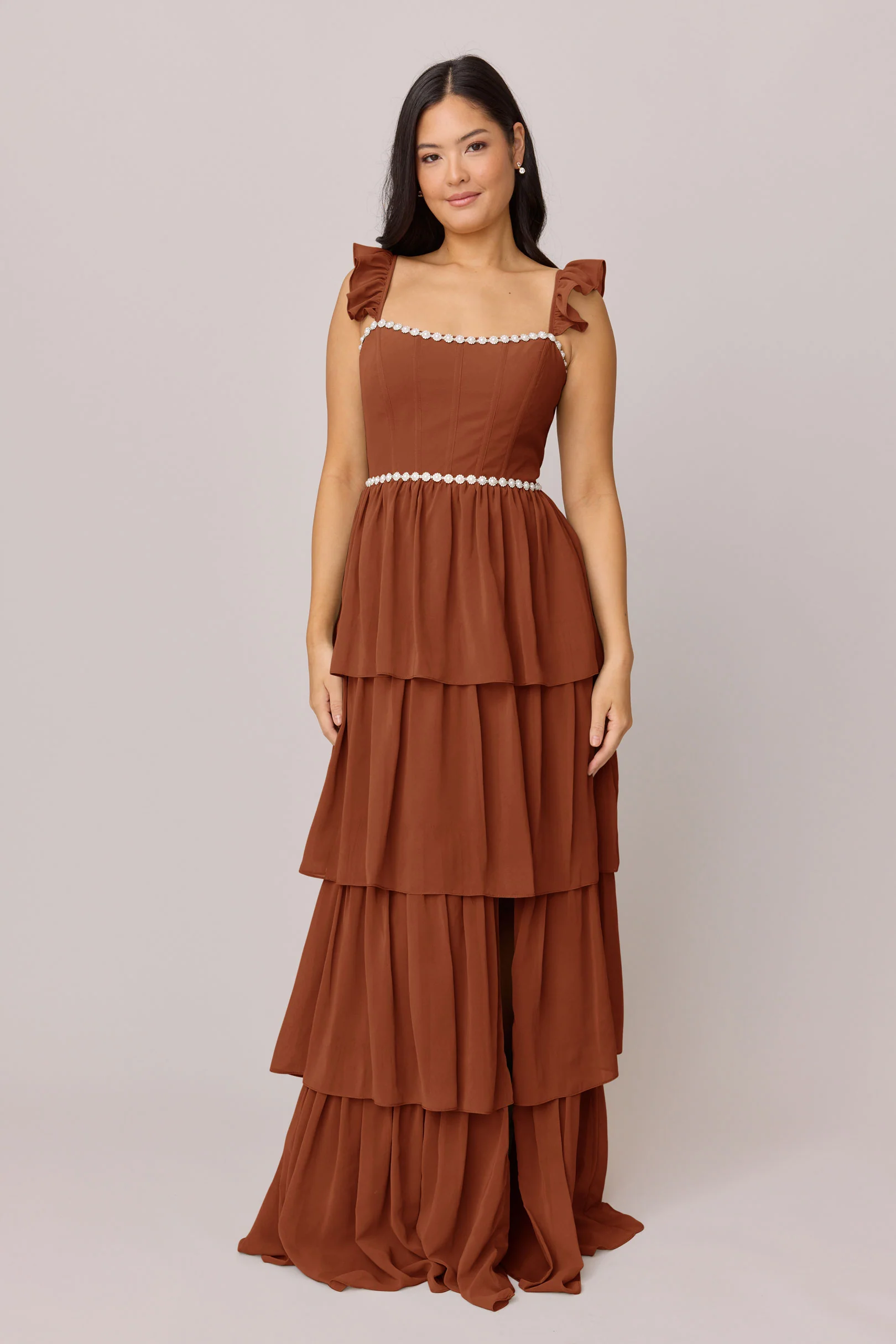 Poppy Luxe Chiffon Dress | Made To Order - Image 27