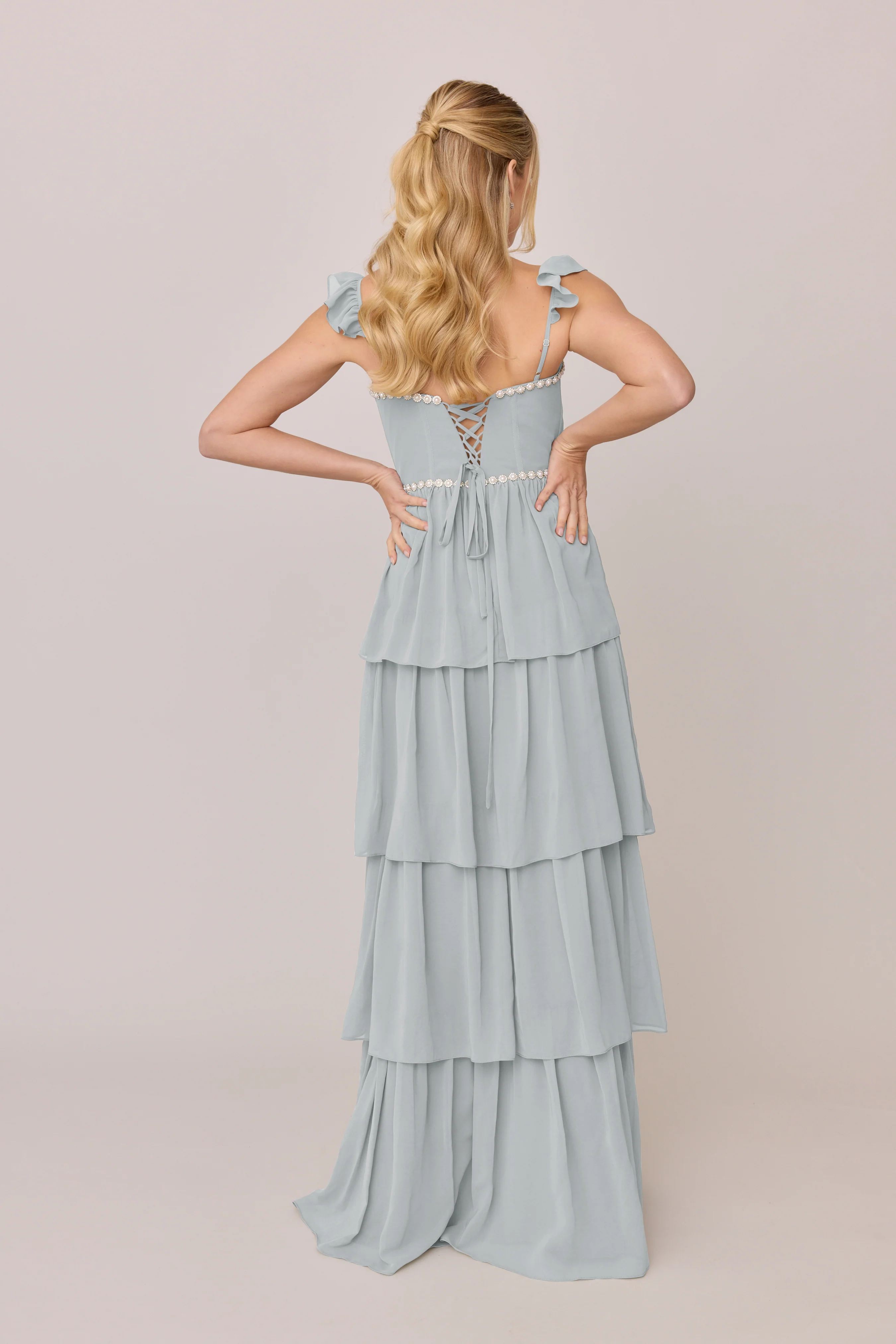 Poppy Luxe Chiffon Dress | Made To Order - Image 30