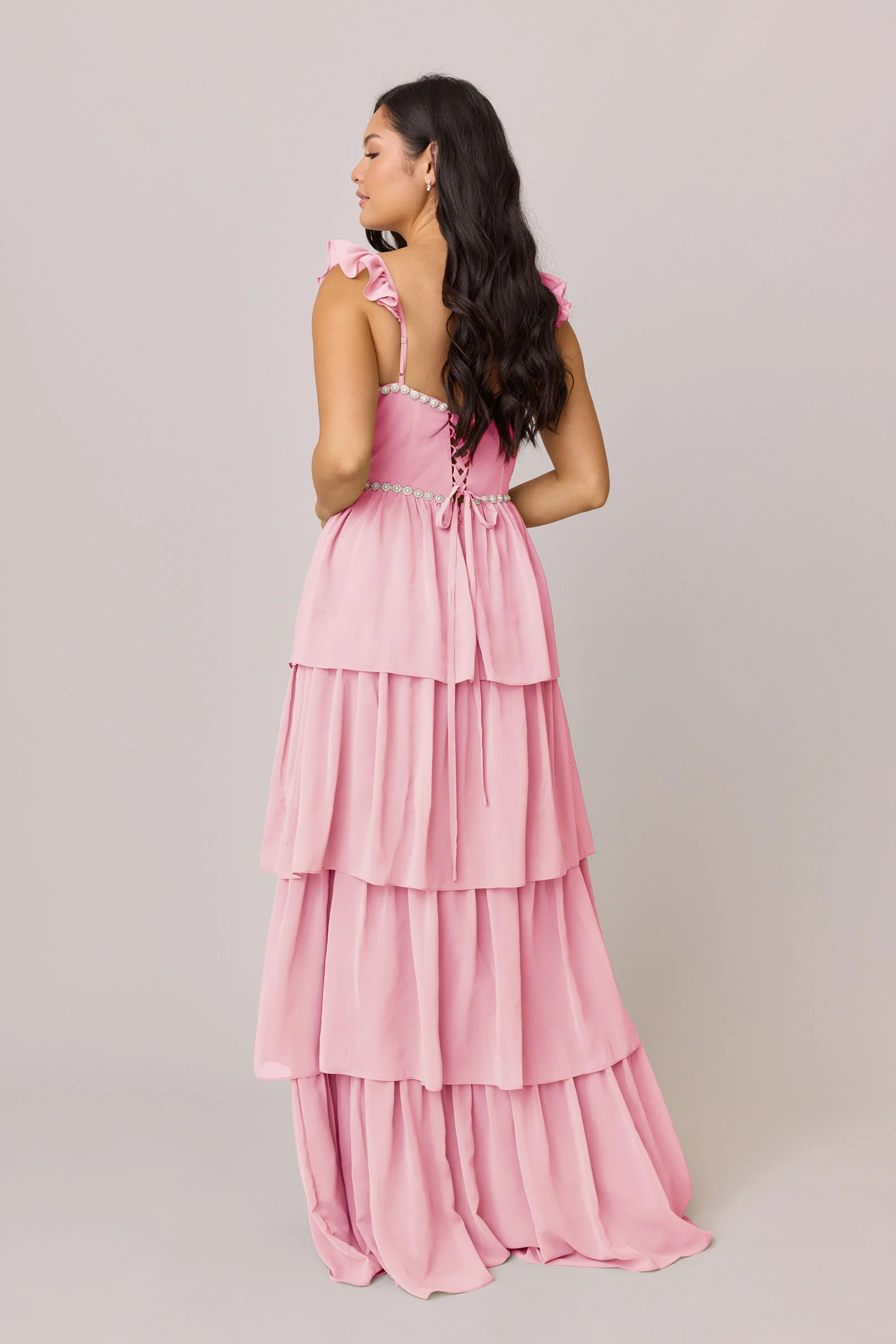 Poppy Luxe Chiffon Dress | Made To Order - Image 32
