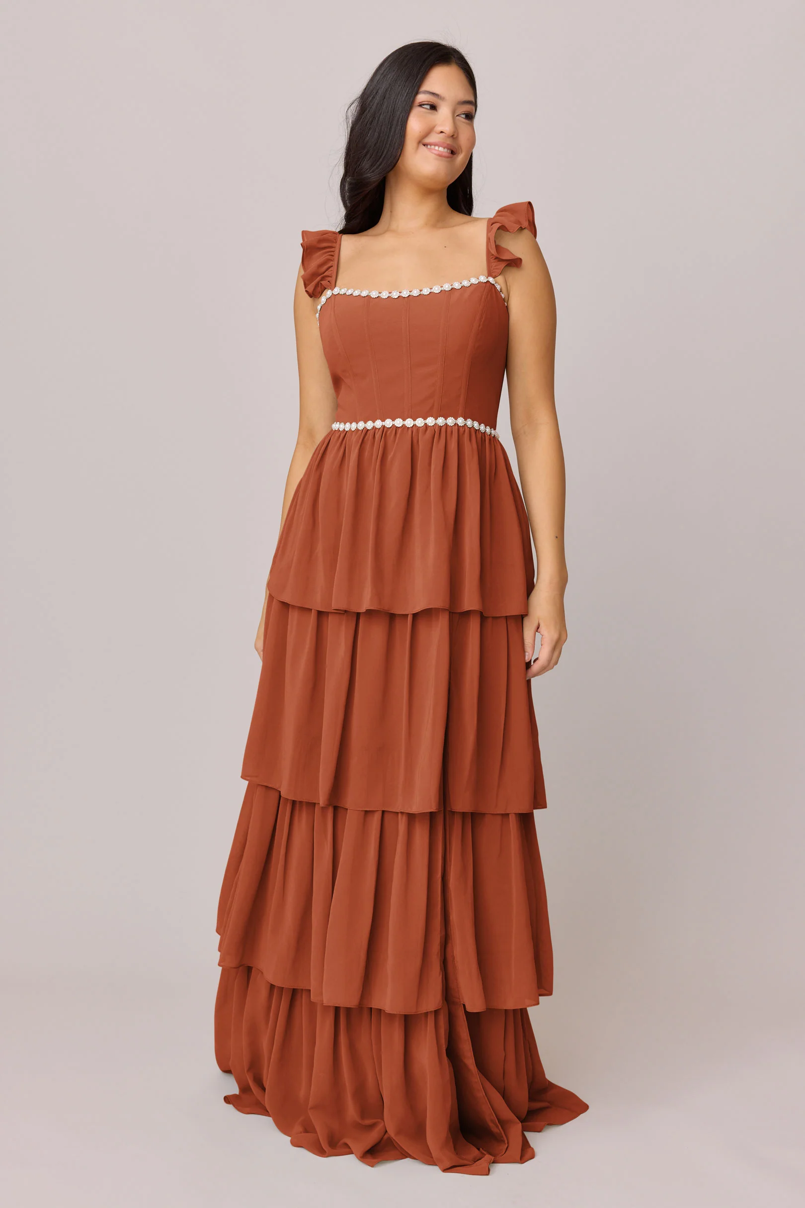 Poppy Luxe Chiffon Dress | Made To Order - Image 33