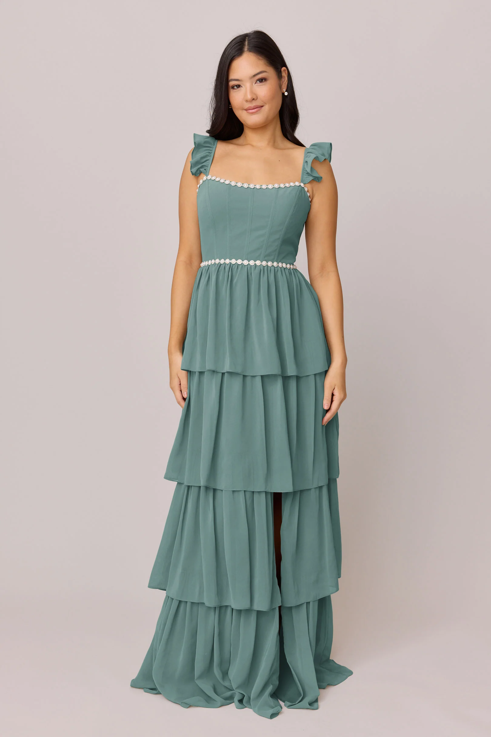 Poppy Luxe Chiffon Dress | Made To Order - Image 35